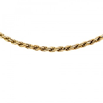 9ct gold 20 inch rope Chain
